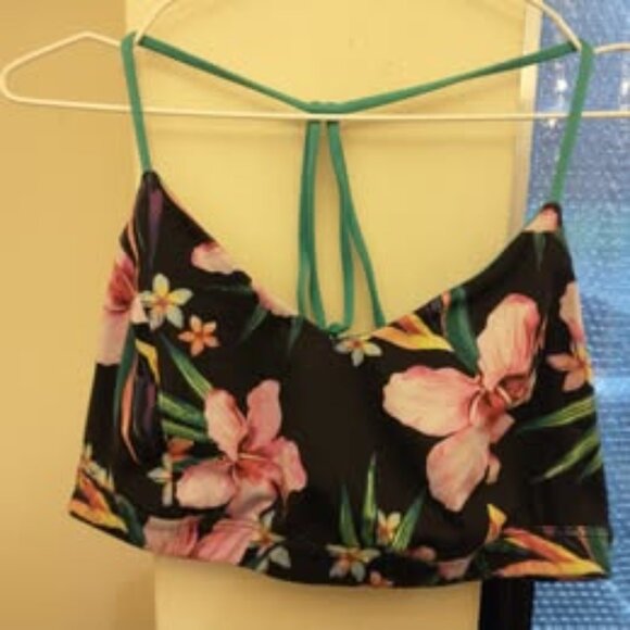 TWO OLD NAVY RACER BACK LIGHT SUPPORT SPORTS BRAS,  SIZE XL - Picture 2 of 2